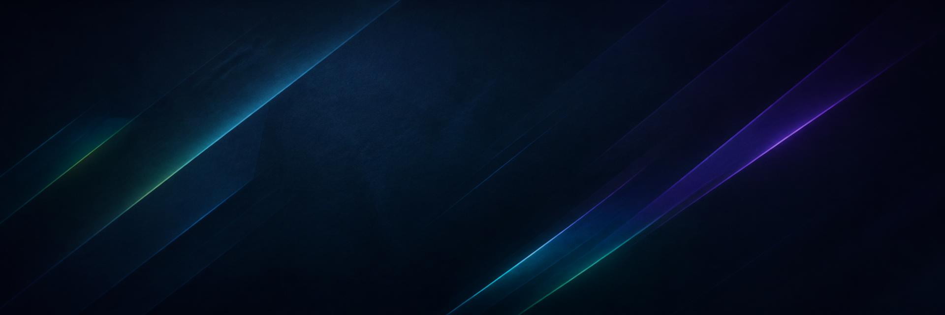 Abstract navy texture with restrained aurora light streaks